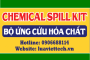 Bộ dụng cụ ứng cứu xử lý tràn dầu, tràn đổ hóa chất (spill kit) giá sỉ giá rẻ